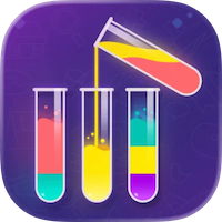 Water Sort Puzzle - ソートパズルゲーム（レベル300クリア）（iOS）